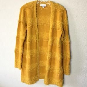 Cozy CAROLYN TAYLOR Marigold Knit Open Cardigan